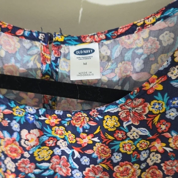 Old Navy Multicolor Floral Dress - Picture 2 of 6